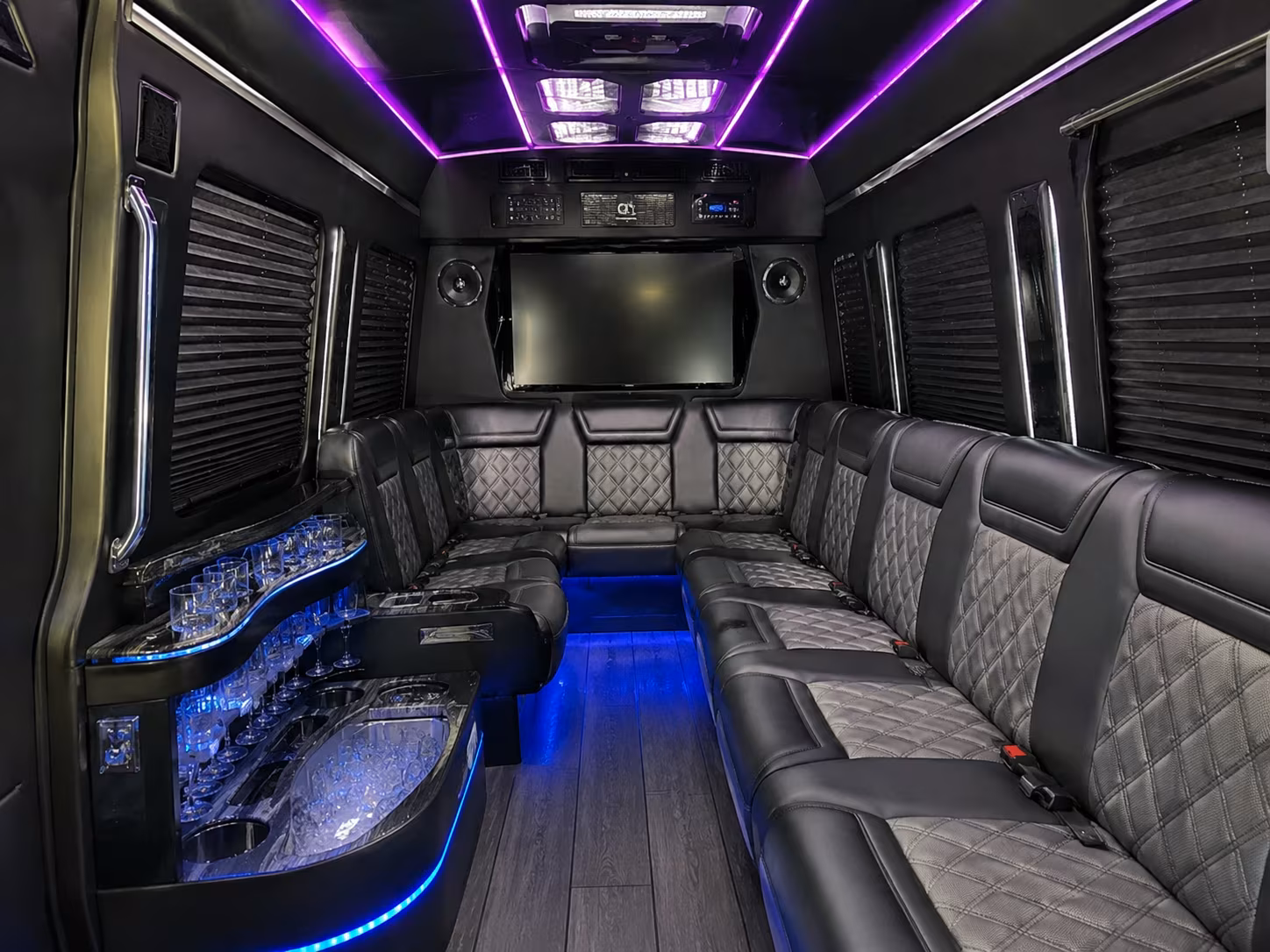 compare buses for the kansas city and st louis fan corridors