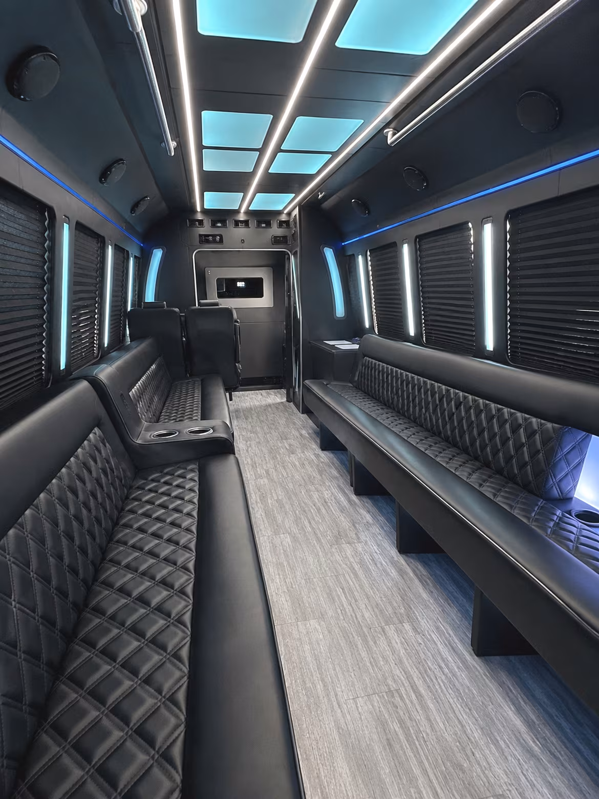 cross mid missouri with a party bus that keeps the energy going all night